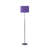 63" Steel Traditional Shaped Floor Lamp With Drum Shade-629648235
