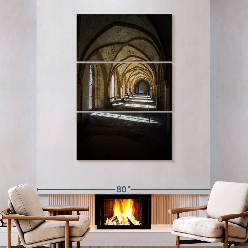 Lilie Schleswig Cathedral Hallway, 74" H x 48" W