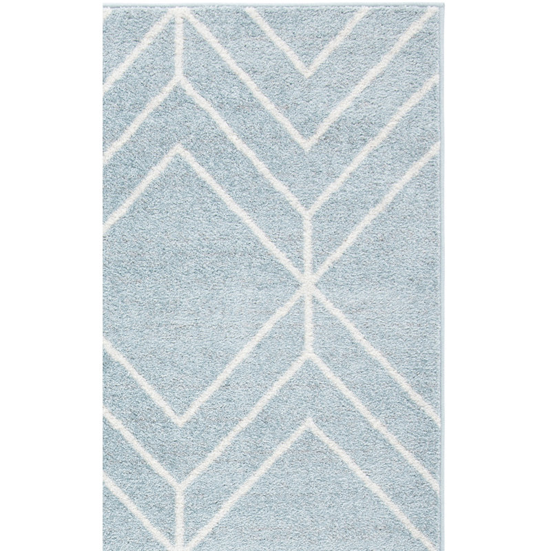 Tapis à motif géométrique Janssen Performance, Rectangle 6 pi x 9 pi