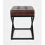 Kellner 51cm Wide Genuine Leather Tufted Rectangle Solid Colour Standard Ottoman-1642781309