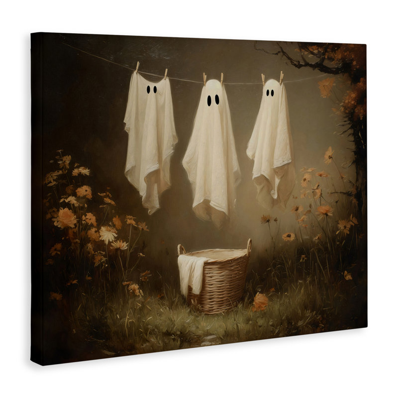 «Three Laundry Laundry», conception par Arlington Prints, H 24 po x l 30 po