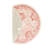 Alfa Rich Ultra-Thin Floral Pink Cream Washable Non-Slip Area Rugs for Living Room Bedroom Kitchen-1248878042