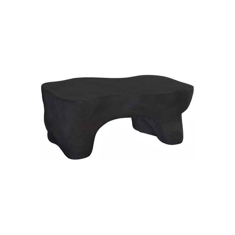 Strata Coffee Table, Charcoal Stone