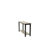 Modern Two Tone Finish 1Pc Console Table
