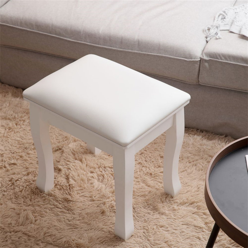 Banc rembourré en similicuir Seebeck