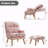 Gesualdo Tufted Armchair and Ottoman-1755733676