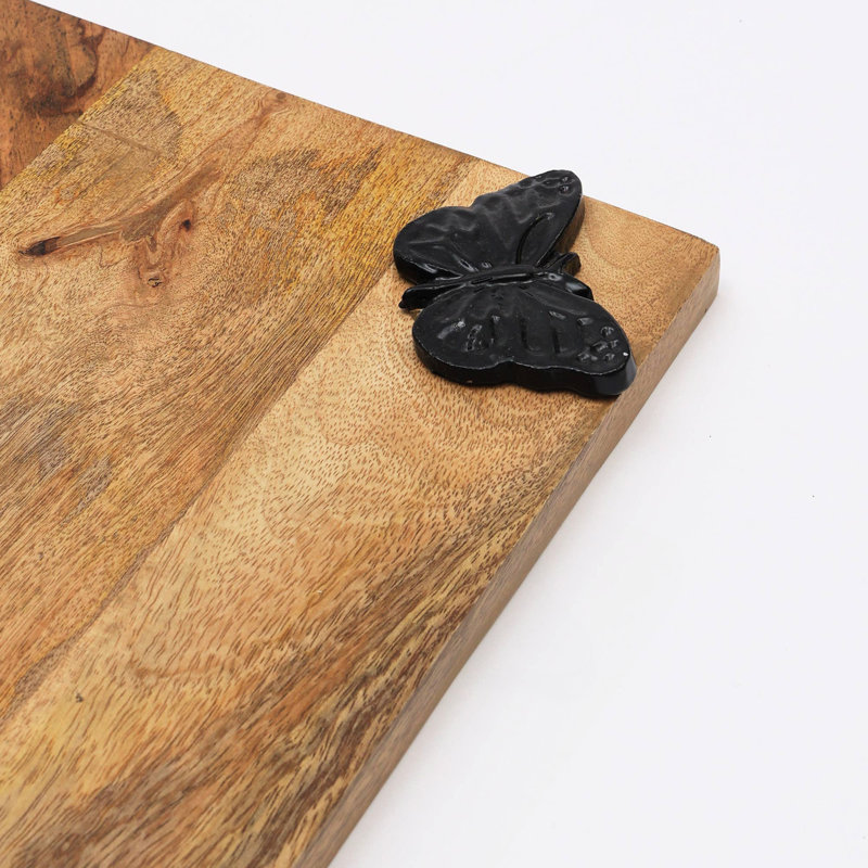 Butterfly Wooden Platter