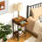 Crellin 27" Tall Iron Nightstand with Storage-717611810