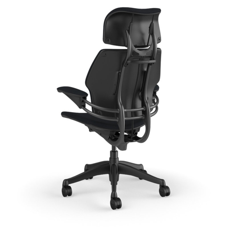 Freedom Headrest Ergonomic Task Chair - Guest, Blue - 78