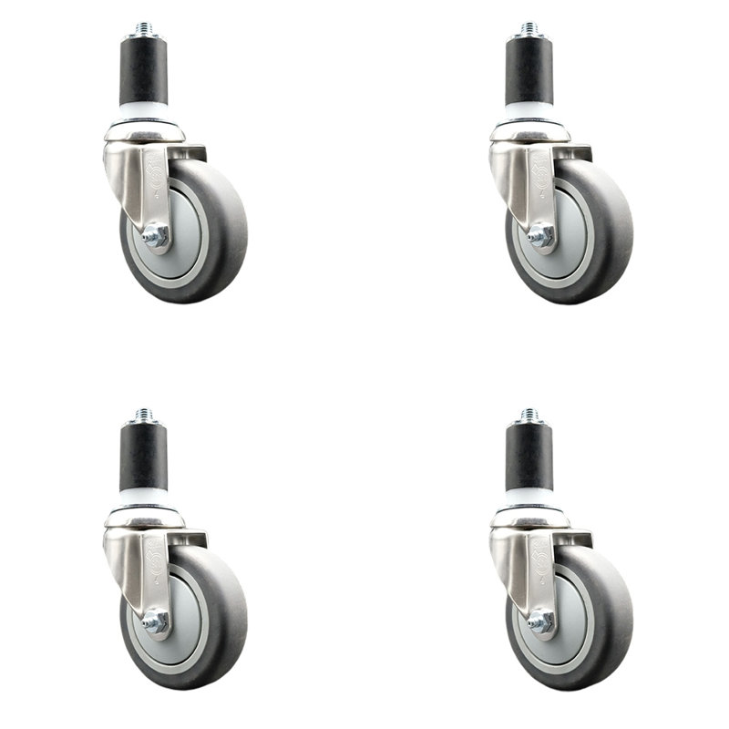 Thermoplastic Rubber Casters