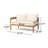 Sofa Set, L Shape Sofa And Coffee Table