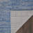 Mulican Solid Color Machine Made Power Loom Polypropylene Indoor / Outdoor Area Rug in Blue-155899861