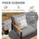 Ensemble de conversation avec coussin Ellamay