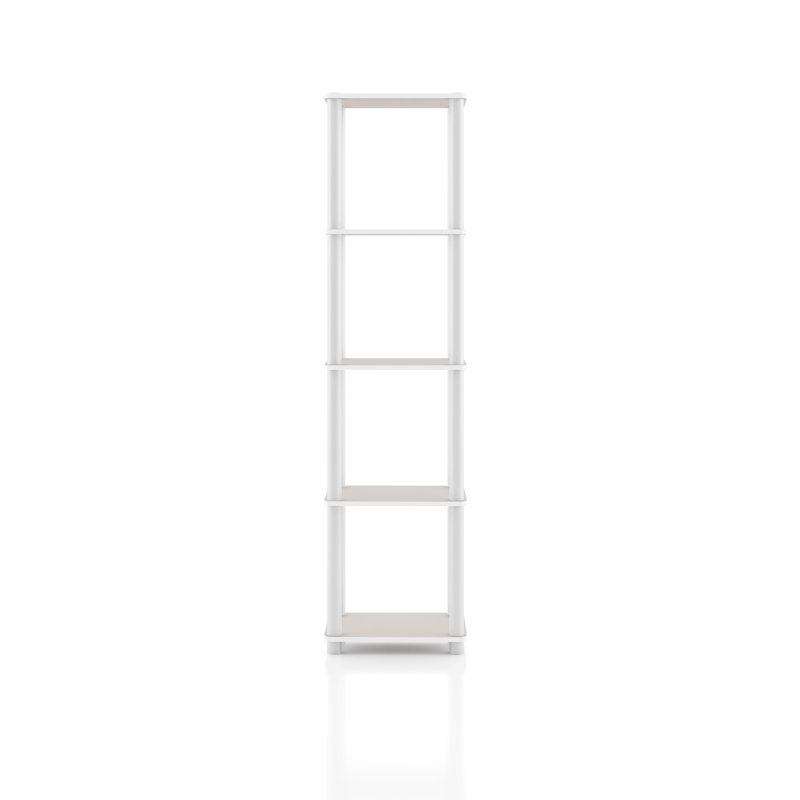 Terzenbach Narrow Storage Shelving, (5 Shelves) 58.22"H x 14.86"W x 11.81"D, Taupe Gray