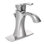 Robinet de salle de bain monotrou avec drain Moen Voss