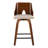 Lakyia Swivel Upholstered Counter Stool-90576924
