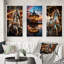 «Carousel Carousel Carousel», 3 pièces sur toile-976269028-976269024