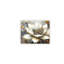 Art mural floral blanc rétro, art pour la décoration intérieure ou cadeaux, L 16 x l 20