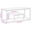 Pantia Frame Coffee Table with Storage-310633080-310633083