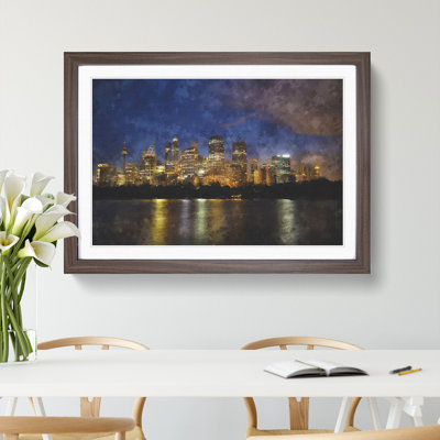 Sydney Skyline Vol.2 - Picture Frame Painting