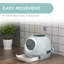 Polypropylene Enclosed Litter Box with Scoop