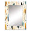 Motif de plumes nomades Analei Beige Urban - boho-1065115233