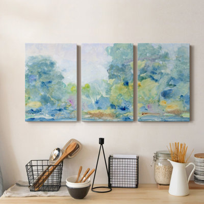 " Quiet Morning II " 3 - Pieces