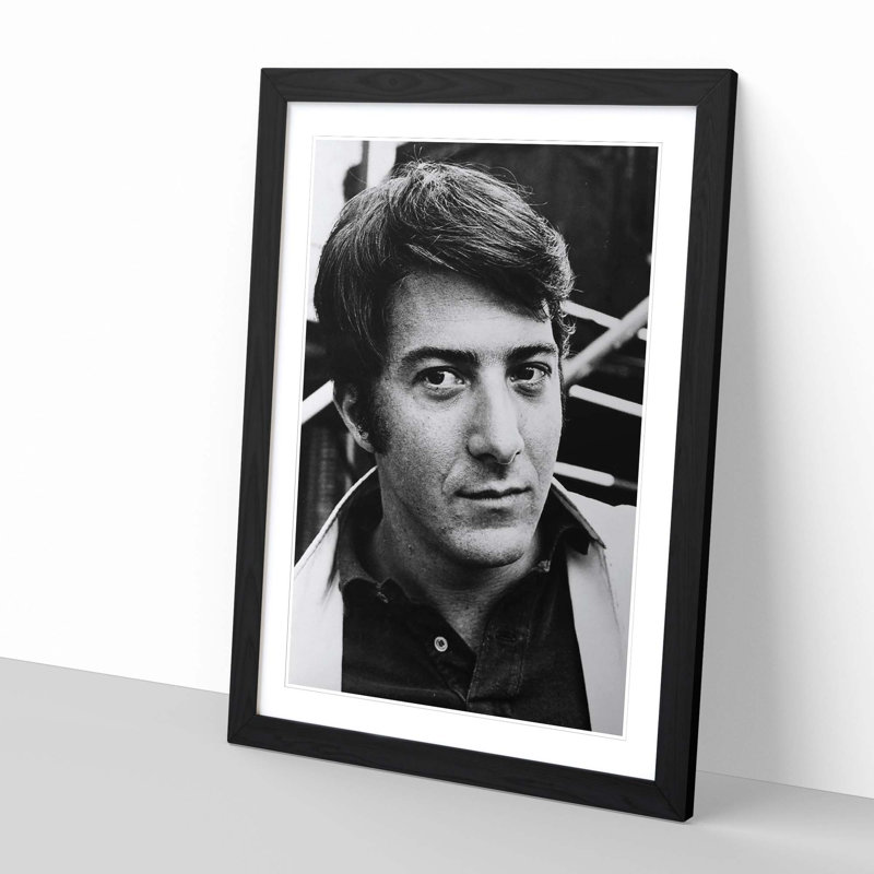 Single Picture Frame Print, Black