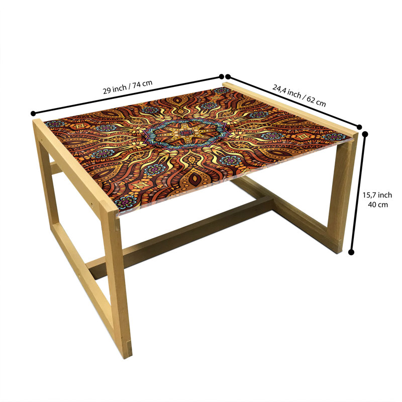 Ionas Sled Coffee Table, 62cm H x 74cm W x 40cm D