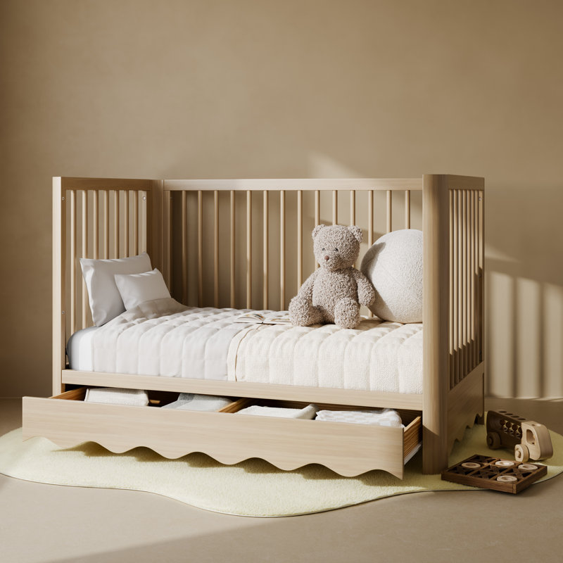Lit de bébé convertible 5-en-1 Storkcraft Casablanca Deluxe, Bois flotté