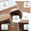 Meuble-lavabo flottant simple 36 po avec plateau en résine Marigene