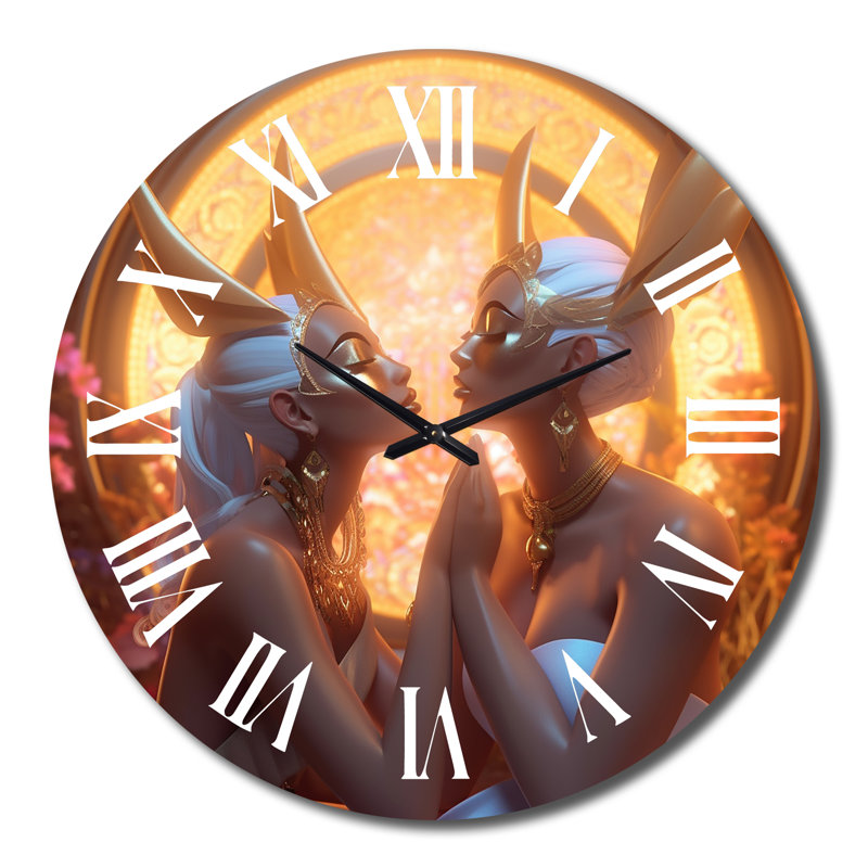 Horloge murale Lovings Souls, Grand