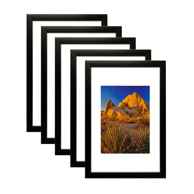 8" x 12" Premium 5pc Photo Frame Set