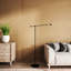 Rotaire LED Swing Arm Floor Lamp
