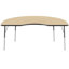Table d'activité 48 "x 72" avec moulures en T et pieds réglables-39310985-99077991