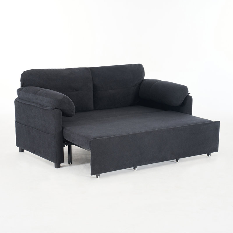 Convertible Pull-Out Queen Sleeper Sofa