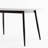 Large Rectangular 1.4M Dining Table, Metal Support, White Ceramic Surface, Heat And Scratch , Rounded Edge, Stylish Legs, Minimalist Design, Fast Setup Modern Base, Tabletop, Resistance, Black Gold-863547517