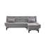 Canapé modulaire d'angle rembourré 88,6 po Sky-1732536105