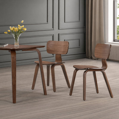 46cm H Solid Wood Side Chair