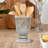 Marble Bathroom Tumbler, Cloud Gray, Natural Stone Toothbrush Holder, Elegant Bath Accessory