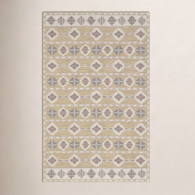 Santos Hand-Tufted Geometric Wool Rug