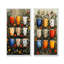 Ensemble de 2 tasses à café rouge et bleu Boho Morning Coffee-1460108801-1460108859