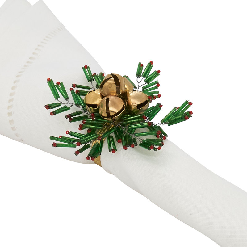 Napkin Ring Collection Iron Napkin Ring, Green