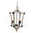 Zenaida 27.00'' Arched Floor Lamp