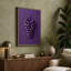 Purple Grapes Minimalist - Wrapped Canvas-484059820-484059830