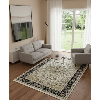 Tapis crème Marcal Indo Nain