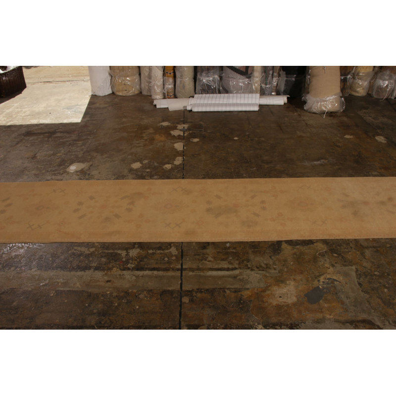 One-of-a-Kind 2'5" X 16' Hand Knotted Area Rug