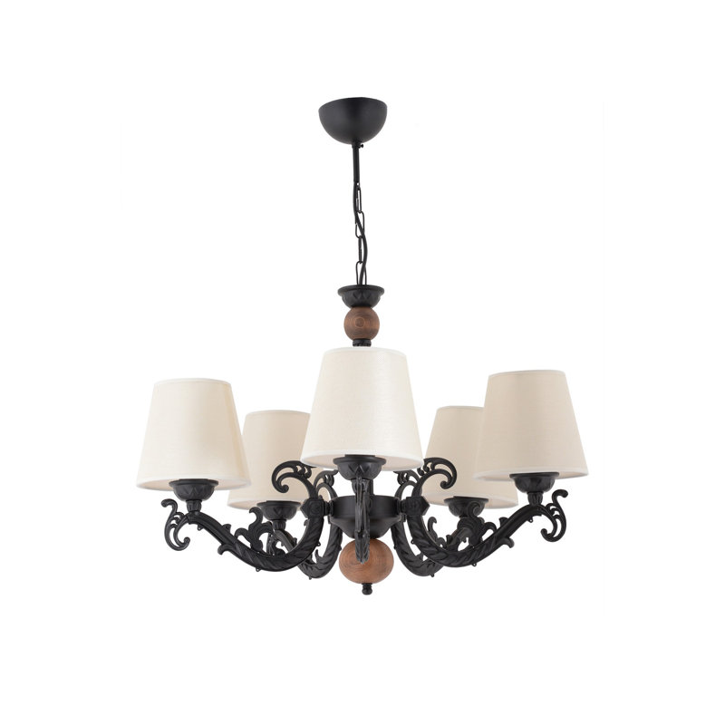 Lustre, Blanc / Noir / Brun