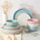 Ensembles de vaisselle et assiettes 12 pièces Famiware Pluto