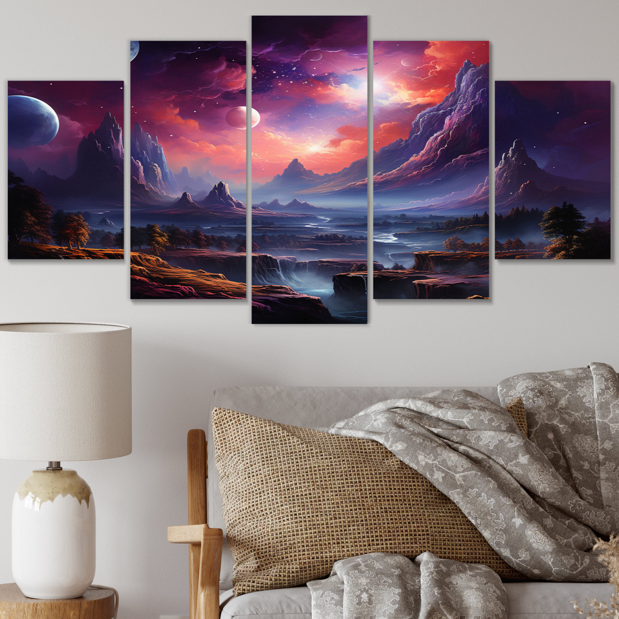 Millwood Pines 5 Wall Decor Set Metal | Wayfair